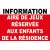 Panneau d'information et de sécurité pour Aire de Jeux 450x300mm en 10mm d'épaisseur-Panneau aire de jeux-Panneaux Signalétiques