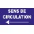 Sens de Circulation Gauche-Obligation-Panneaux Signalétiques
