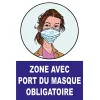 Masque obligatoire-Obligation-Panneaux Signalétiques