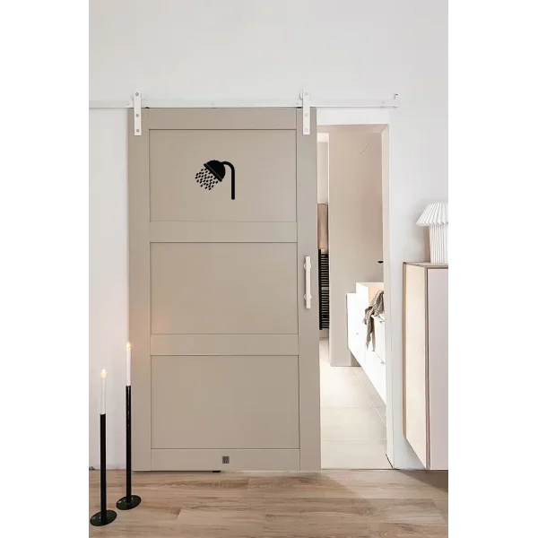 adhésif de porte salle de bain / douche-Signalétique autocollante - adhésive-Panneaux Signalétiques