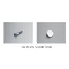 Vis et cache Vis plat Chrome-Fixations-Panneaux Signalétiques