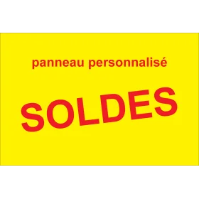 Panneau alvéolaire personnalisé-Panneau commercial-Panneaux Signalétiques