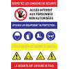 Consignes de sécurité en entreprise-Affichage obligatoire-Panneaux Signalétiques