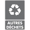Lot 5 adhésifs Tri des déchets-Par Métiers-Panneaux Signalétiques