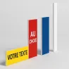 Bandeau personnalisé extra-long — 4 formats, PVC ou Dibond