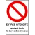 Panneau personnalisé avec pictogramme d'interdiction-Panneau personnalisé-Panneaux Signalétiques