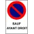 Panneau personnalisé avec pictogramme stationnement-Panneau personnalisé-Panneaux Signalétiques