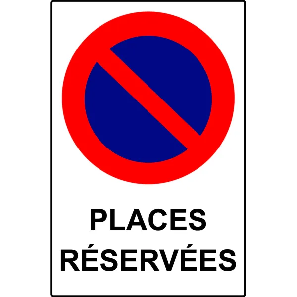 Panneau personnalisé avec pictogramme stationnement-Panneau personnalisé-Panneaux Signalétiques