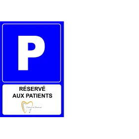Panneau personnalisé avec pictogramme parking-Panneau personnalisé-Panneaux Signalétiques