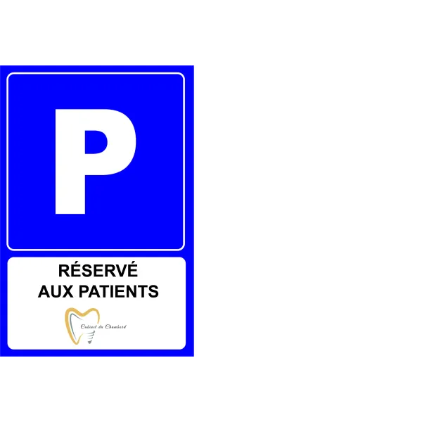 Panneau personnalisé avec pictogramme parking-Panneau personnalisé-Panneaux Signalétiques