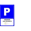 Panneau personnalisé avec pictogramme parking-Panneau personnalisé-Panneaux Signalétiques