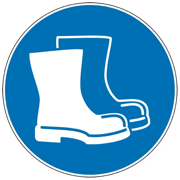 Lot de 3 adhésifs Port des EPI obligatoire : protections corporelles-Pictogramme EPI-Panneaux Signalétiques