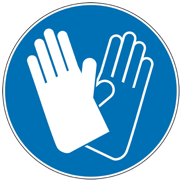 Lot de 3 adhésifs Port des EPI obligatoire : protections corporelles-Pictogramme EPI-Panneaux Signalétiques