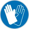 Lot de 3 adhésifs Port des EPI obligatoire : protections corporelles-Pictogramme EPI-Panneaux Signalétiques