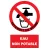 P005 Interdit de boire Eau non potable-Interdiction-Panneaux Signalétiques
