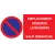 Panneau personnalisé Interdit de stationner-Panneau stationnement-Panneaux Signalétiques