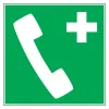 EOO4 Téléphone de secours-Panneau évacuation et sortie de secours-Panneaux Signalétiques