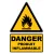 W021 Danger Produit inflammable-Panneau attention Danger-Panneaux Signalétiques