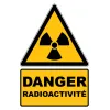 W003 Danger Radioactivité-Panneau attention Danger-Panneaux Signalétiques