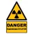 W003 Danger Radioactivité-Panneau attention Danger-Panneaux Signalétiques