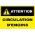 Panneau personnalisé avec pictogramme attention-Panneau personnalisé-Panneaux Signalétiques