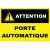 Panneau personnalisé avec pictogramme attention-Panneau personnalisé-Panneaux Signalétiques