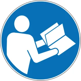 M002 – Notice obligatoire ∅ 20 cm-Pictogramme EPI-Panneaux Signalétiques