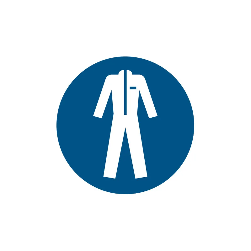M010 – Protection du corps obligatoire ∅ 20 cm-Pictogramme EPI-Panneaux Signalétiques