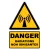 W005 Danger Radiations non ionisantes-Panneau attention Danger-Panneaux Signalétiques