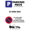 Parking Privé Personnalisé-Panneau parking-Panneaux Signalétiques