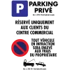 Parking Privé Personnalisé-Panneau parking-Panneaux Signalétiques