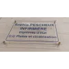 Plaque professionnelle plexi transparent à personnaliser-Panneau personnalisé-Panneaux Signalétiques