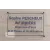 Plaque professionnelle plexi transparent à personnaliser-Panneau personnalisé-Panneaux Signalétiques