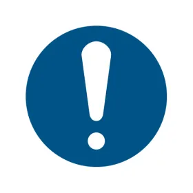M001 – Obligation générale ∅ 20 cm-Pictogramme EPI-Panneaux Signalétiques