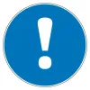M001 – Obligation générale ∅ 20 cm-Pictogramme EPI-Panneaux Signalétiques