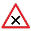 AB1 Priorité à droite-Panneau attention Danger-Panneaux Signalétiques