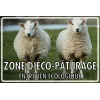Zone d'éco-pâturage-Information-Panneaux Signalétiques