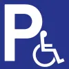 Parking Picto PMR-Panneau parking-Panneaux Signalétiques