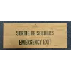 Panneau bois personnalisé bilingue-Signalétique bois-Panneaux Signalétiques