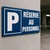 Panneau Parking réservé au personnel en aluminium – Entreprise