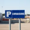 Panneau Parking Réservé Livraisons - Signalisation Zone