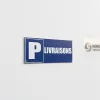 Panneau Parking Réservé Livraisons - Signalisation Zone