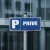Panneau Parking Privé Alu Bleu – Signalétique Stationnement
