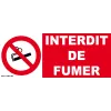 Panneau interdit de fumer-Panneau interdit de fumer-Panneaux Signalétiques