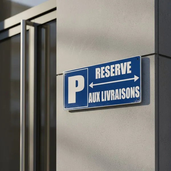 Panneau Parking réservé aux livraisons – Panneau parking
