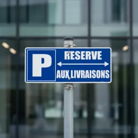 Panneau Parking réservé aux livraisons – Panneau parking