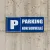 Panneau Parking non surveillé – Panneau parking