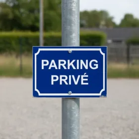 Panneau signalétique Parking privé – Stationnement interdit