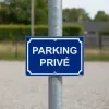 Panneau signalétique Parking privé – Stationnement interdit
