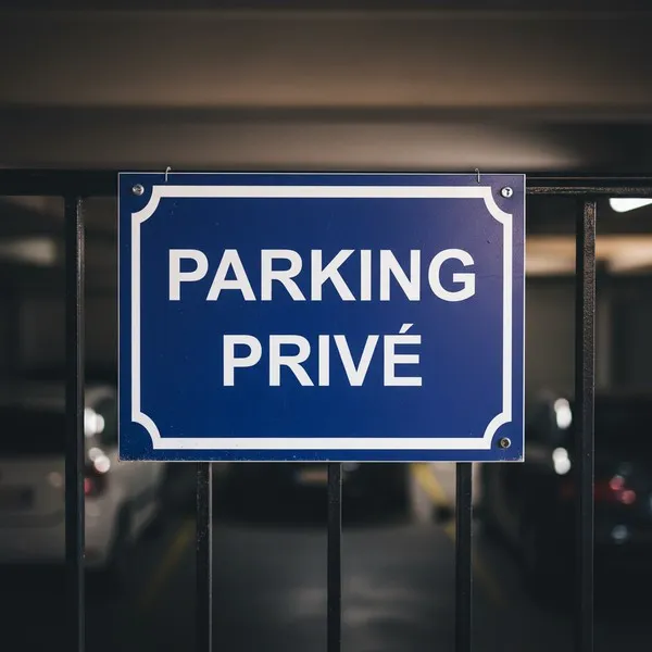 Panneau signalétique Parking privé – Stationnement interdit